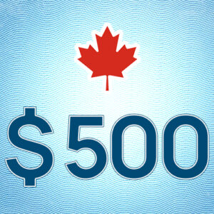 $500 Donation